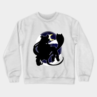 Midnight girl Crewneck Sweatshirt